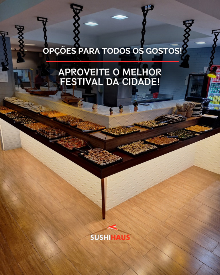 Buffet do Sushi Haus em Blumenau - foto 6